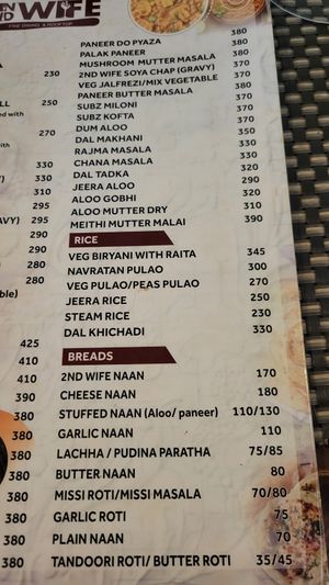  at 2nd Wife (Fine Dining And Rooftop) in Agra