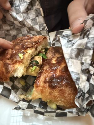 Ciabatta Veggi  at La Foule Cafetería  in Ciudad De México