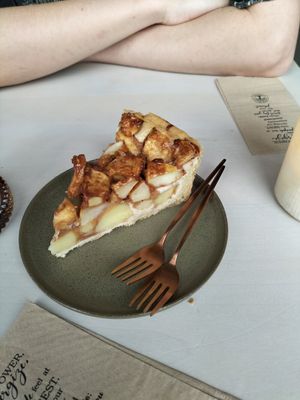 Apple pie at Copper Branch in Haarlem