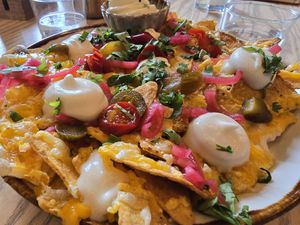 Loaded nacho at Copper Branch in Haarlem