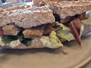 Copper sandwich at Copper Branch in Haarlem