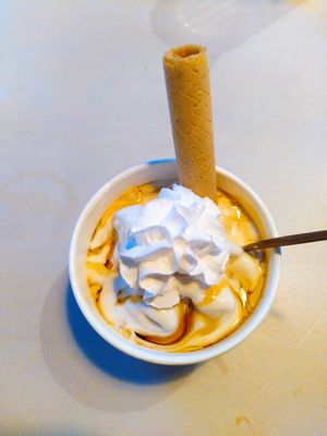 Soft serve at Copper Branch in Haarlem