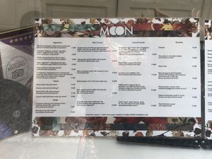 Menue at Moon in Siracusa