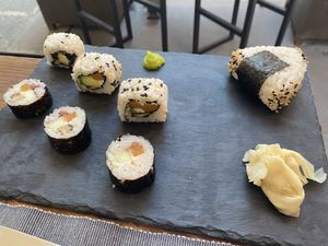 MOON sushi platter at Moon in Siracusa