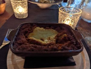 Lasagna at Moon in Siracusa