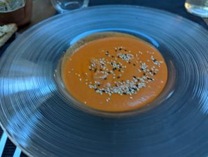 Gaspacho at Moon in Siracusa