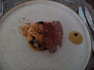 Apple Caponata at Moon in Siracusa