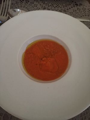 Gazpacho at Moon in Siracusa