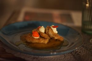 Soy medallions at Moon in Siracusa