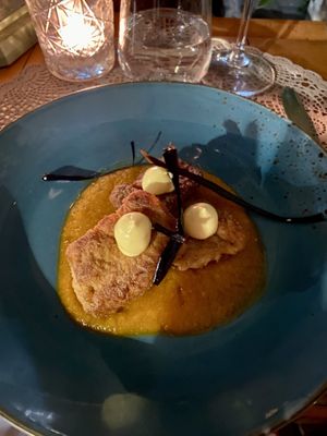 Soy medallions  at Moon in Siracusa