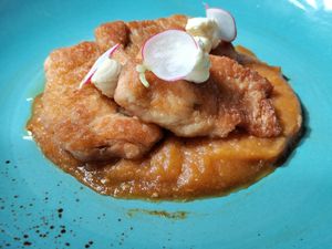 Scaloppine veg, non le consiglio particolarmente perché molto oleose at Moon in Siracusa