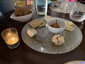 Cheese plate   at Moon in Siracusa