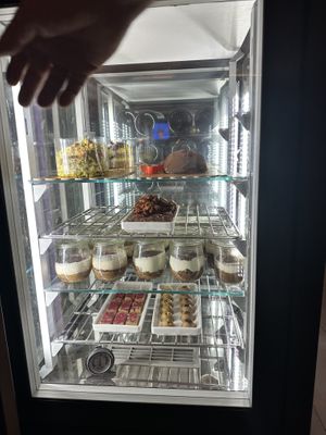 Cake selection  at Moon in Siracusa