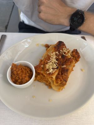 Lasagna  at Moon in Siracusa