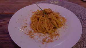Ragù pasta. at Moon in Siracusa