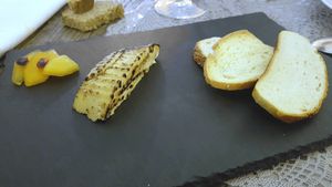 Homemade vegan cheese at Moon in Siracusa