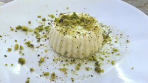 Sicilian dessert at Moon in Siracusa