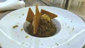 Mousse au chocolat at Moon in Siracusa