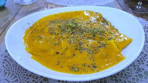 Raviolis at Moon in Siracusa