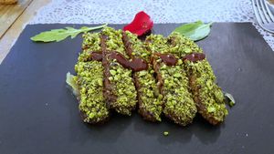 Grilled tempeh at Moon in Siracusa