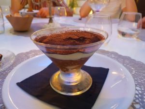 Classic Tiramisu at Moon in Siracusa