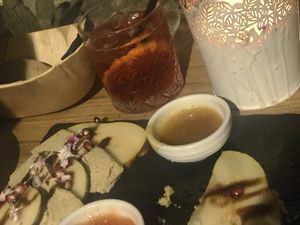 Cheese board  at Moon in Siracusa