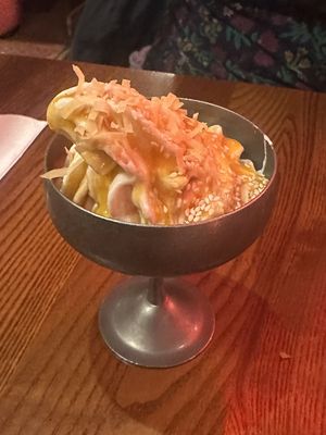 Mango ice cream   at TANGRA in London