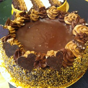 Choclate fudge pie at Seeds in Tel Aviv