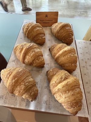Vegan croissants  at The St. Regis Maldives Vommuli Resort in Rinbudhoo