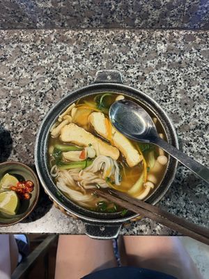 Vegan Pho  at MẸT Vietnamese restaurant & Vegetarian Met 4 in Hà Nội
