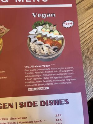 vegan BBQ option   at MATJO - BBQ & HOTPOT in Dresden