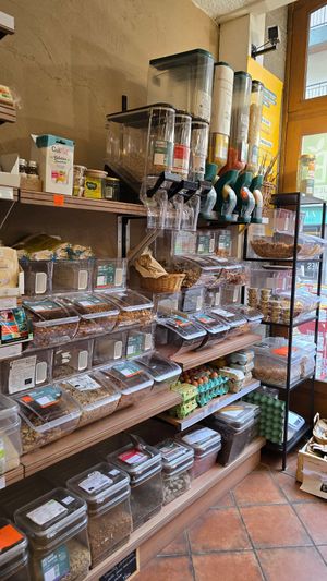 Dispensers at La Vie Claire in Rennes