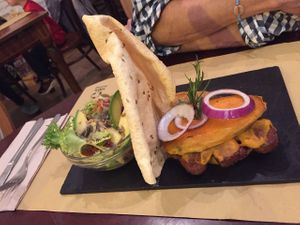 Tempeh  at Kimpira in Valencia