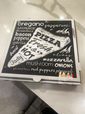 Before Digging In 🤪  at Hella Pie Pizza Company in Tracy