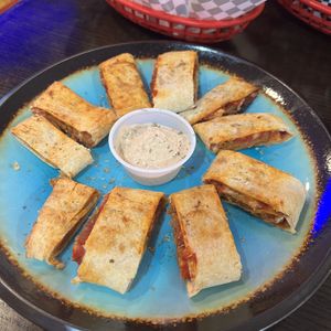 Pizza Rolls  at The Hearty Hooligan in Hamilton