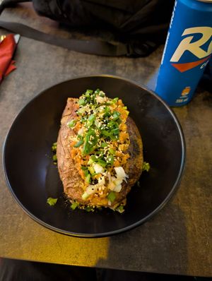 Sweet and sour potato at Kartul in Tallinn