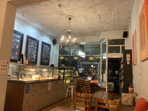 Cosy place at Radhey Chai Bar in Fitzroy