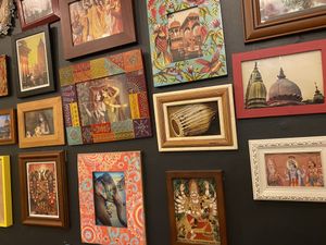 Decor at Radhey Chai Bar in Fitzroy