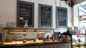 Now you can chose the number of options, including salads and curry. 'Changed the process' I was told. which I feel is a good thing.  Food quality also seems improved.  at Radhey Chai Bar in Fitzroy