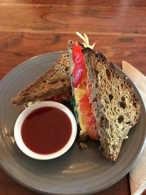 Vegan & GF Tasty  at Radhey Chai Bar in Fitzroy