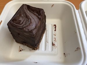 Vegan Chocolate Cheesecake  at Radhey Chai Bar in Fitzroy