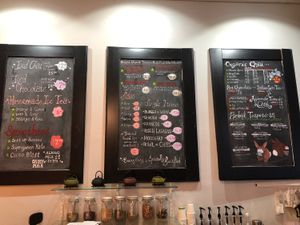 Menus  at Radhey Chai Bar in Fitzroy