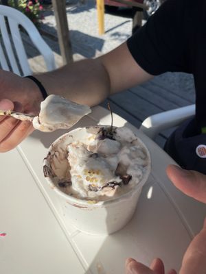   at Ice Cream Cafe in Orleans