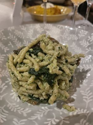 Passatelli veg con cime di rapa  at Clan Destino in Emilia-romagna