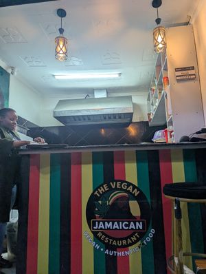 Kitchen at The Vegan & Jamaican Restaurant in Nairobi County