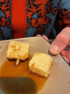 Fried tofu  at Yakitori & The Sushis in Noord-brabant