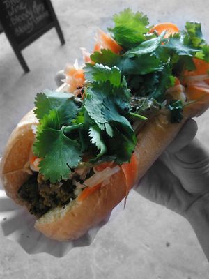 my first time  at Atlas Meat-Free Delicatessen in Miami