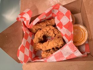 Chk’n Tenders at Atlas Meat-Free Delicatessen in Miami