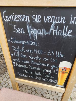  at Sen Vegan in Halle