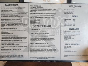  at Drago's Kitchen in Granby